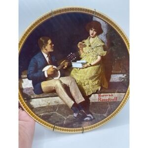 Norman Rockwell"s Rediscovered Women Collection "Pondering On The Porch"